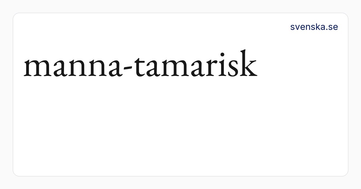 svenska.se