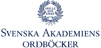Logo Svenska Akademiens Ordböcker